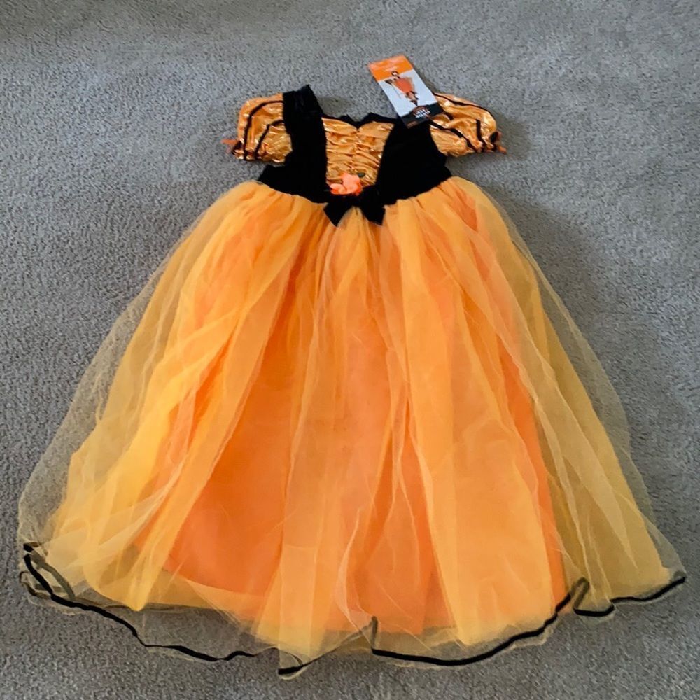 Kids Witch Dress Halloween Costume Size M NWT *Dress Only